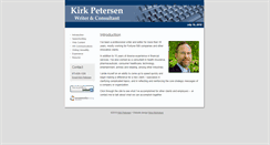 Desktop Screenshot of kirkpetersen.net